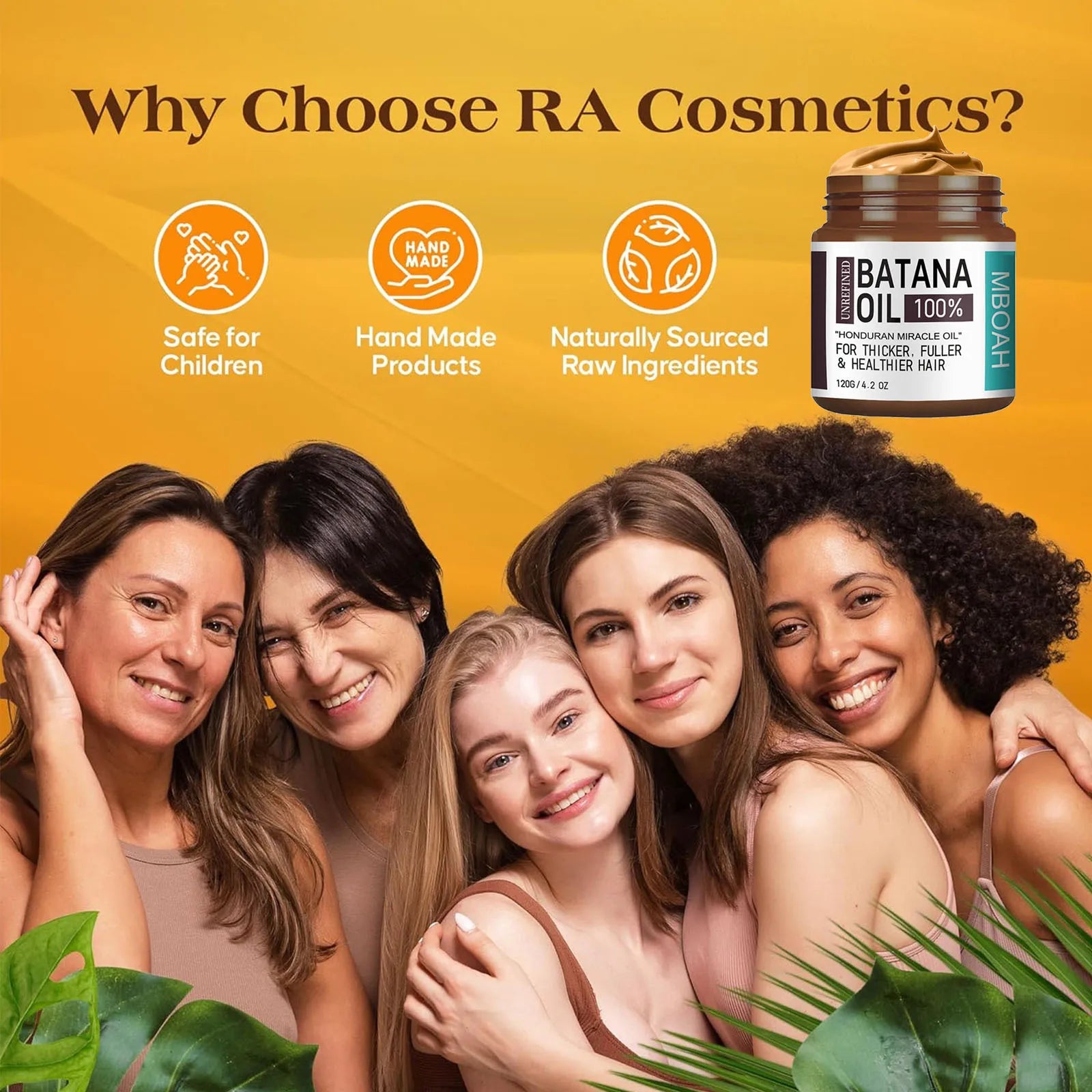 100% Batana Oil from Honduras - Get Fuller, Thicker, Healthier Hair